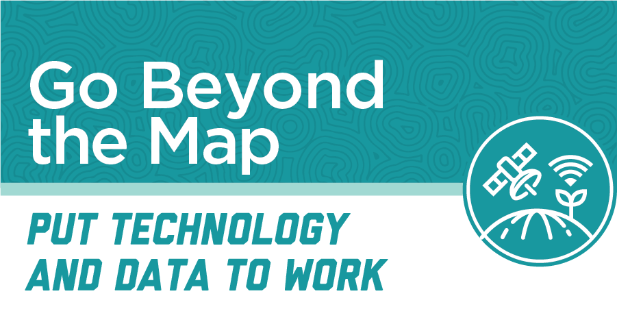 go beyond the map - put technology and data to work