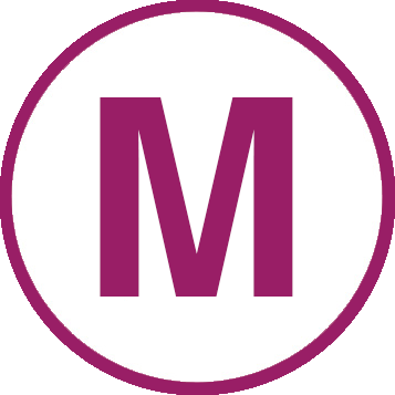 icon of the letter M