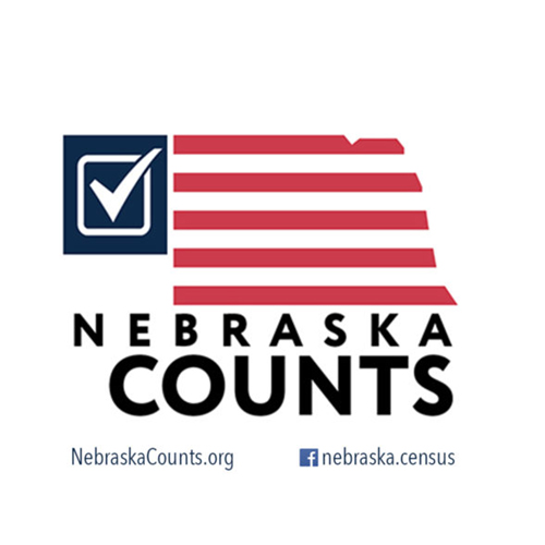 Nebraska counts logo