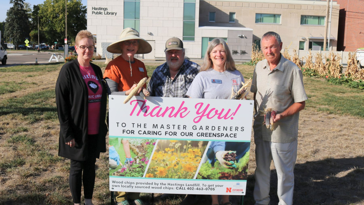 Three Sisters Planting at Hastings Library Honors Nebraska Ponca Tribe