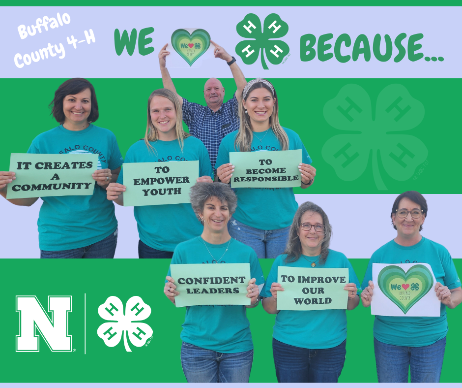 Buffalo County Staff Loves 4-H