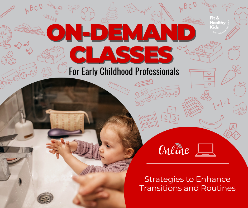 Child washing hands at a sink; promotional text and graphics surrounding the image.