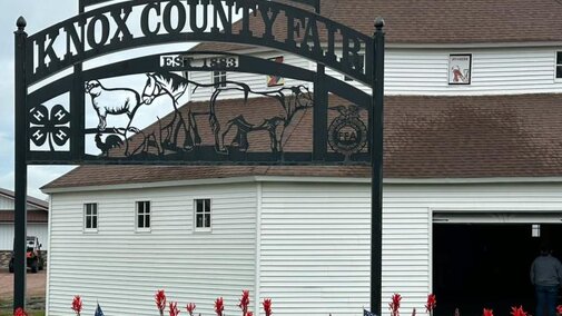 Knox County Fair Sign