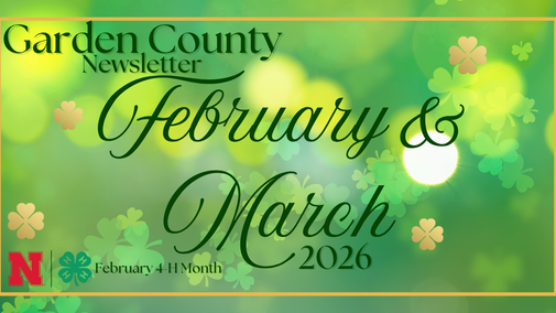 February/March 2026 Garden County Newsletter