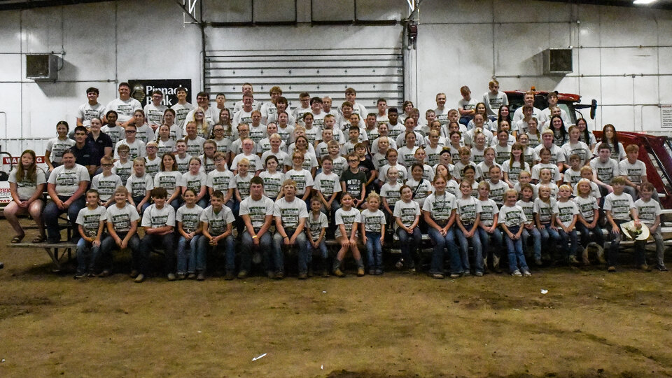 Group of Merrick County 4-Hers