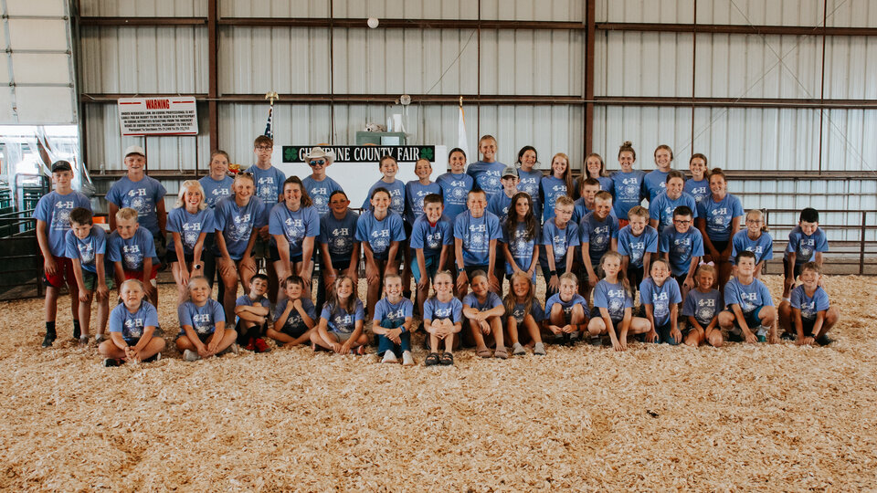 Group photo from 2025 Cheyenne County Fair