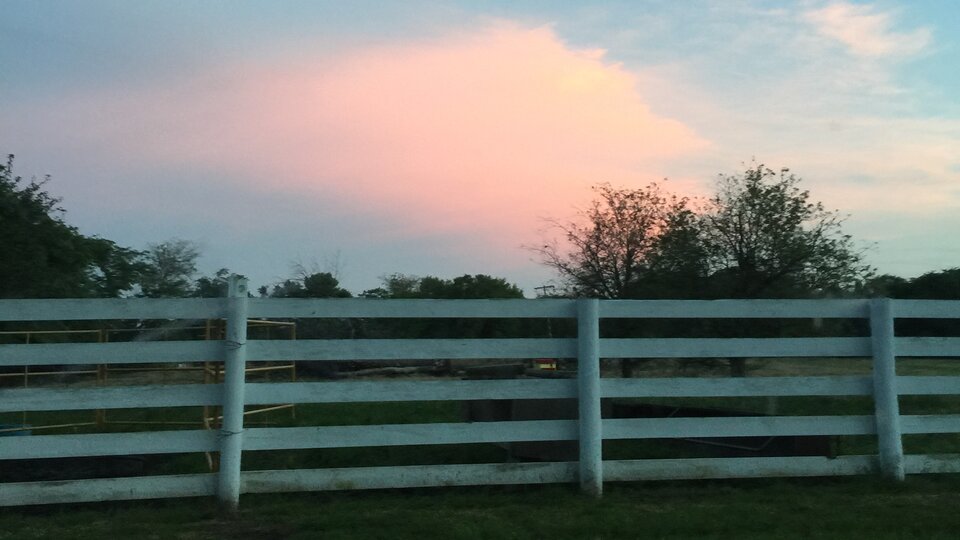 Fillmore County Farm Sunset