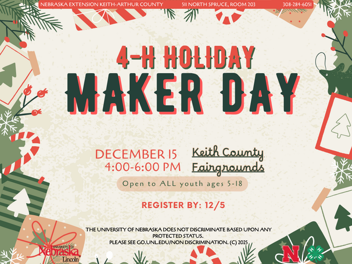 2025 Keith-Arhtur 4-H Holiday Maker Day