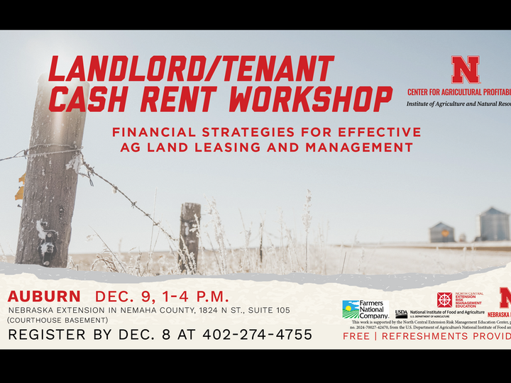 Landlord/Tenant Cash Rent Workshop