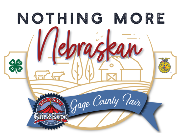 Gage County Fair 2024 Logo