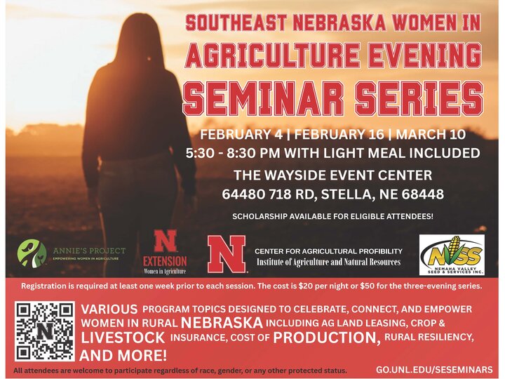 Southeast Nebraska Women In Agriculture Evening Seminar Series