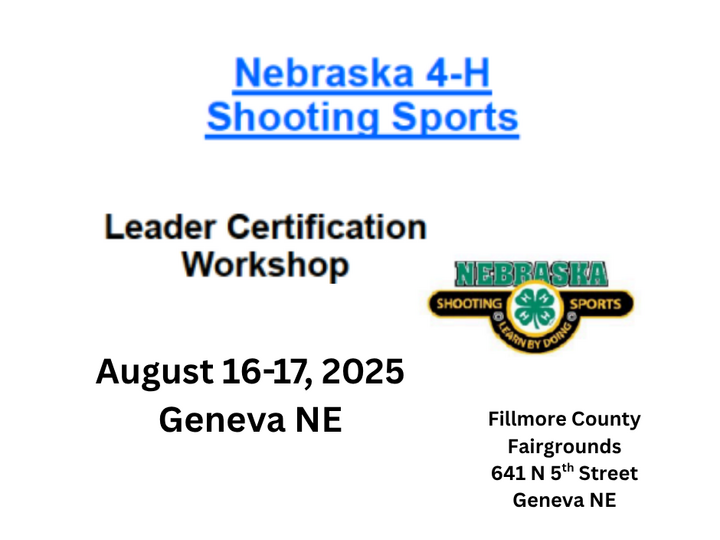Shoot Sports Certification Geneva NE