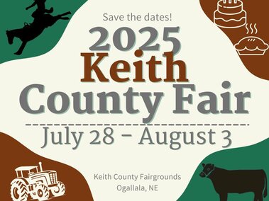 Save the Date Keith CO Fair 2025