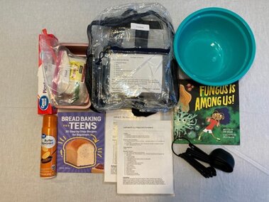 STEM Backpack items - Magic of Yeast