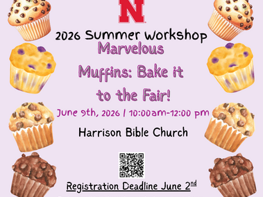 Flyer Image of Sioux Marvelous Muffins Workshop 2026
