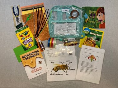 STEM Backpack items - Pollinators