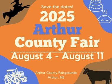 Arthur Co Fair Save the Dates 2025