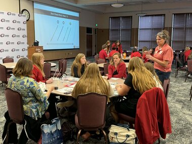 Becky Hutchings Speaking at Chadron State College