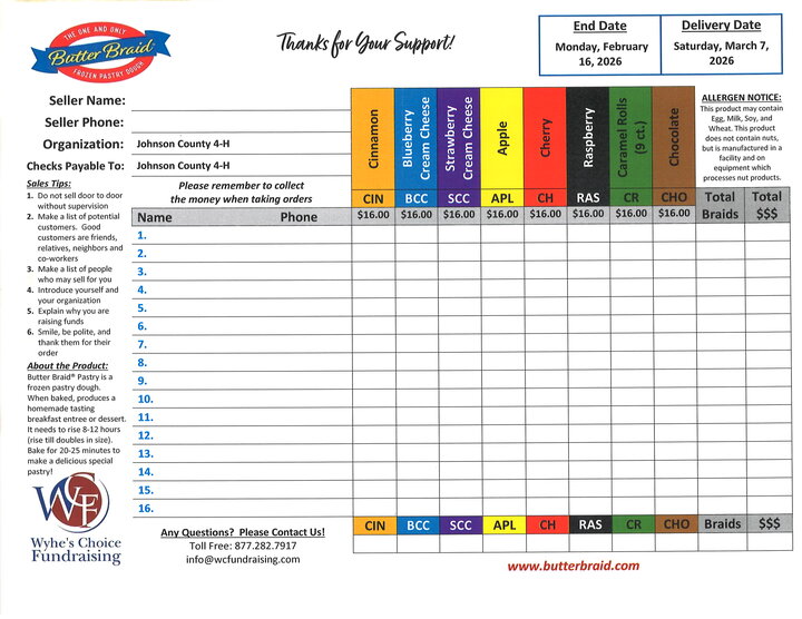 JoCo - Butter Braids 2026