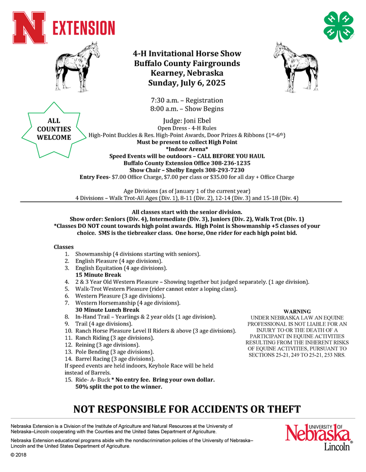 2025 Horse Invitational Show