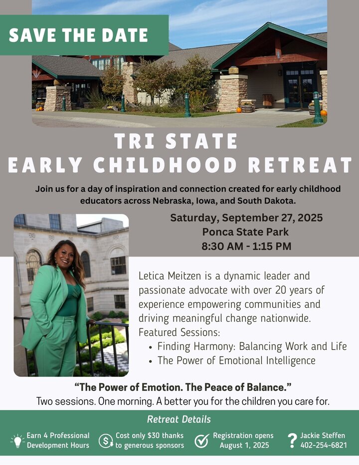 2025 Tri State Early Childhood Retreat Flyer