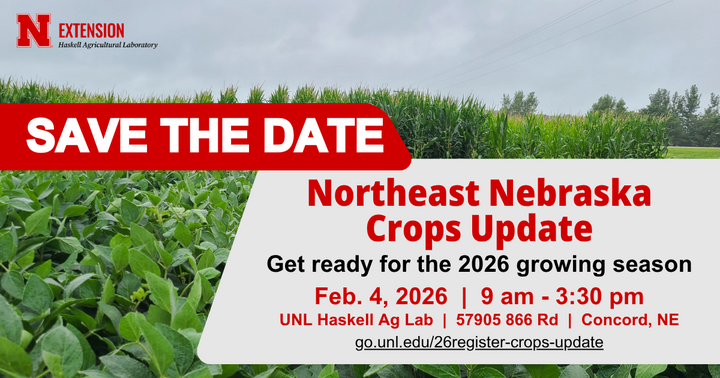 Summer Corn Soybeans Save the Date Northeast Nebraska Crops Update