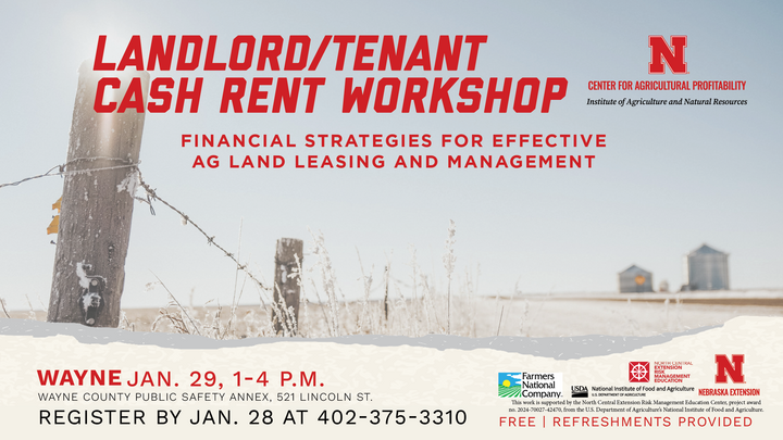 winter farm scene fence bins