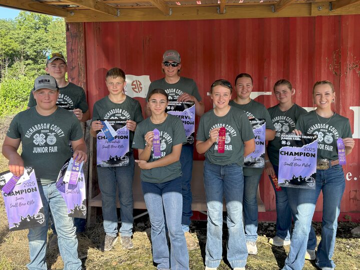 2025 Richardson County Small-Bore Rifle and Pistol Shooting Sports Contest Winners
