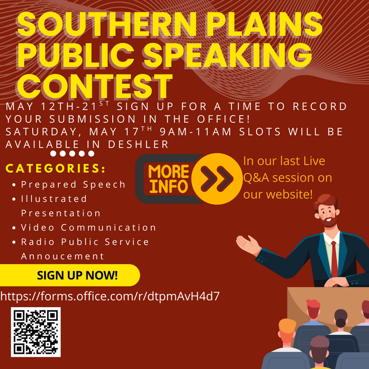 Southern Plain Public Speaking