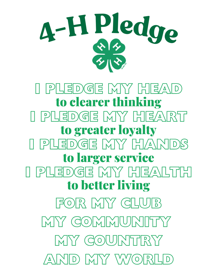 4-H Pledge