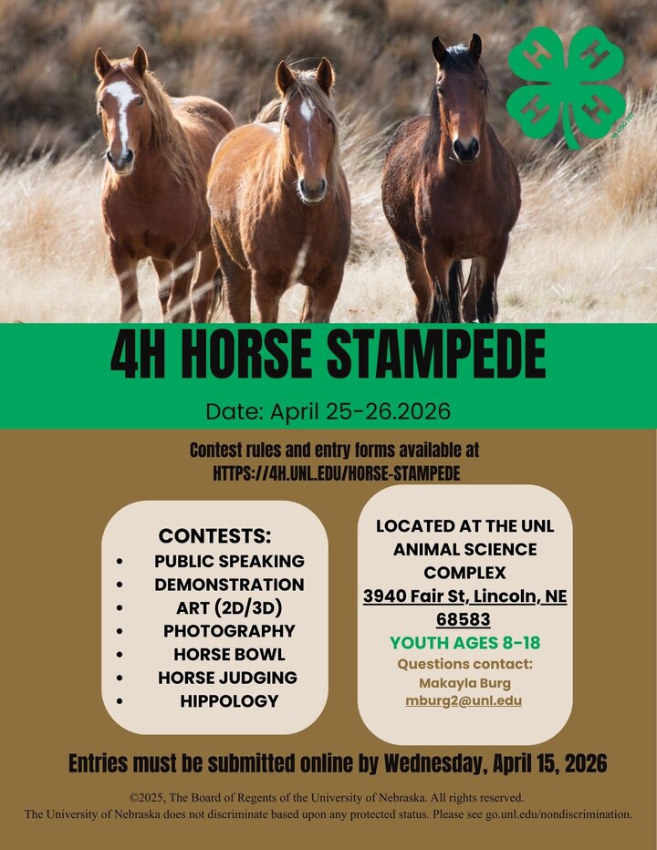 2026 4-H Horse Stampede