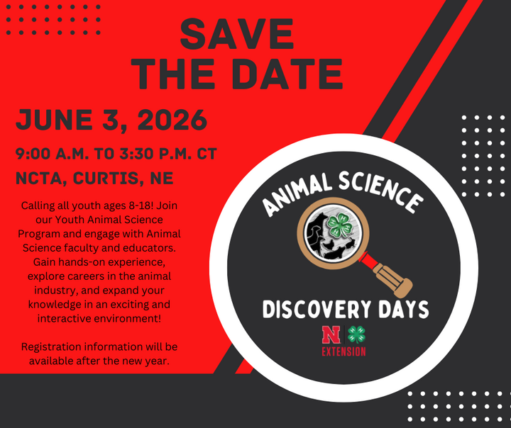 Animal Science Discovery Day - Save the Date