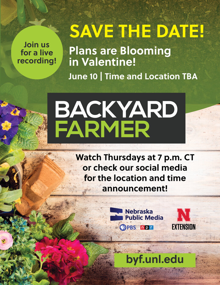 Backyard Farmer Save Date Flyer