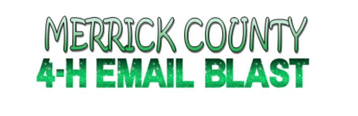 Merrick County 4-H Email Blast
