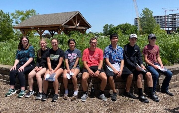 Kids doing 4-H activities