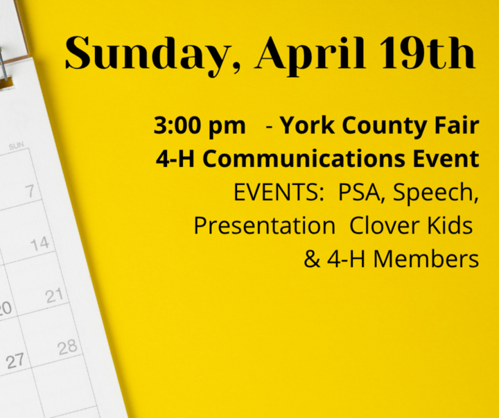 York County Communications event