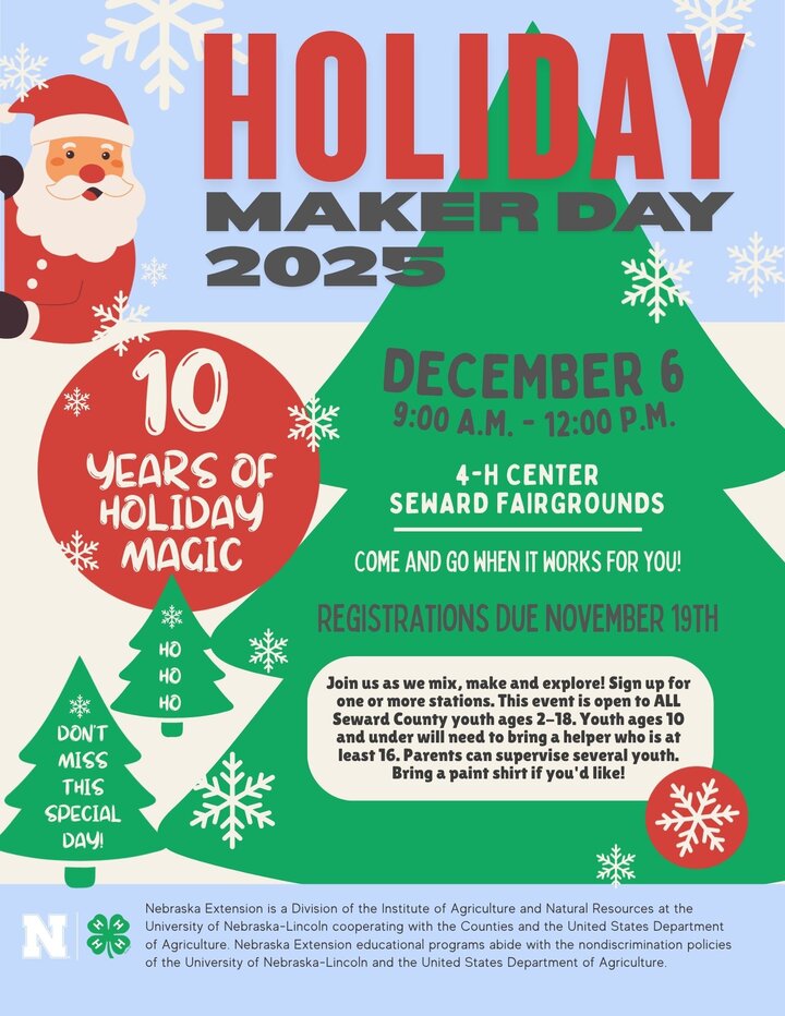 Holiday Maker Day! December 6th