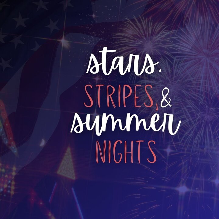 star stripes and summer nights