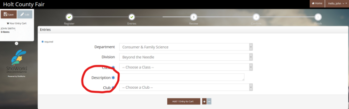 Description Screen Shot