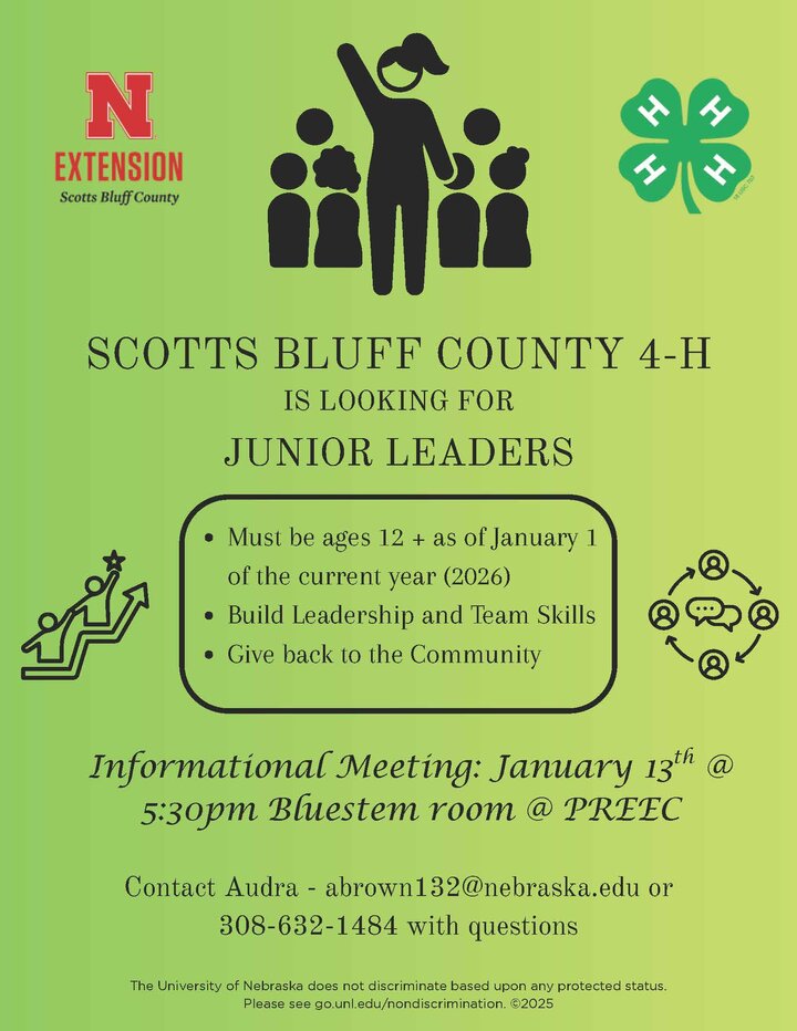 Scotts Bluff County Jr Leader Interest Flyer