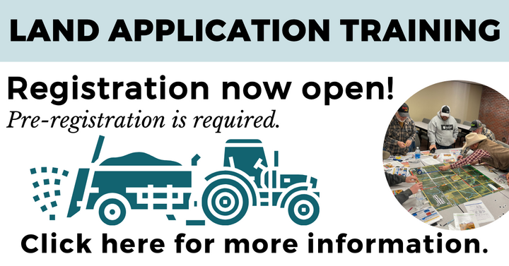 Land Application Training Workshop graphic