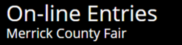 Online entries Merrick County Fair