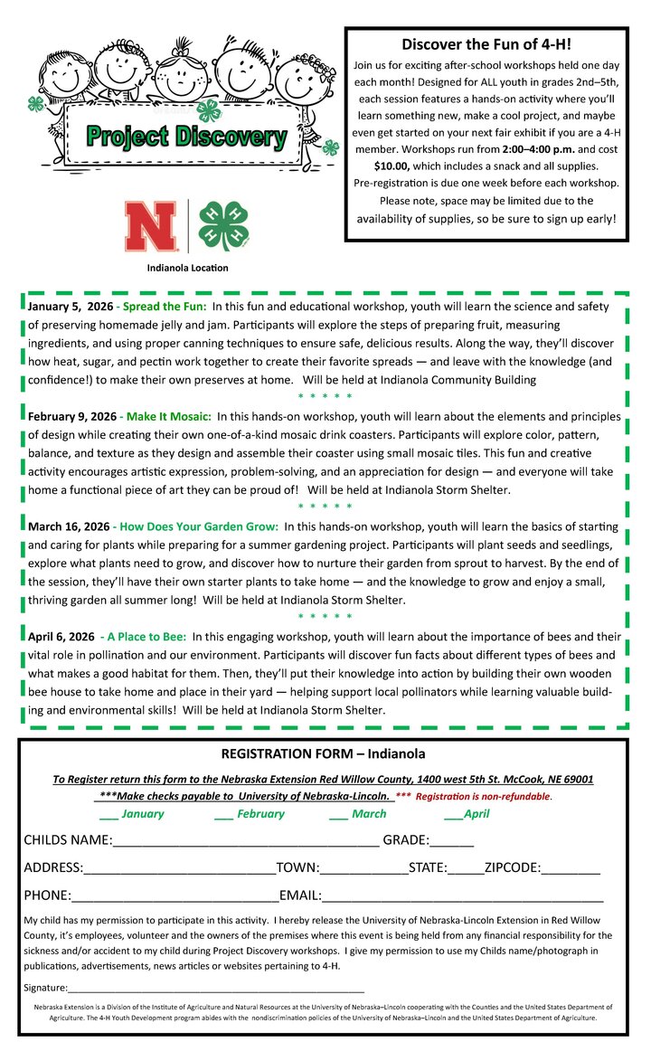 Information Indianola