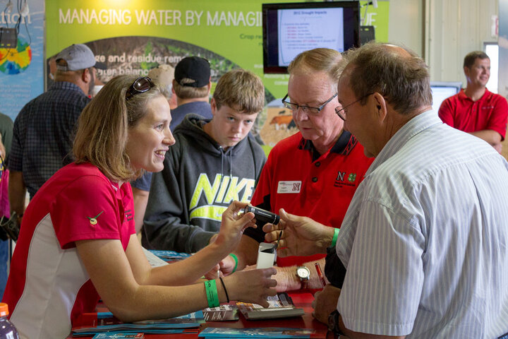 Jenny Rees and Keith GLewen at Husker Harvest Days