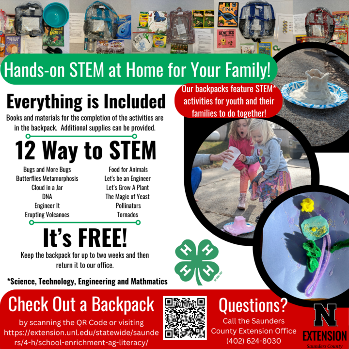 Saunders County STEM Backpacks