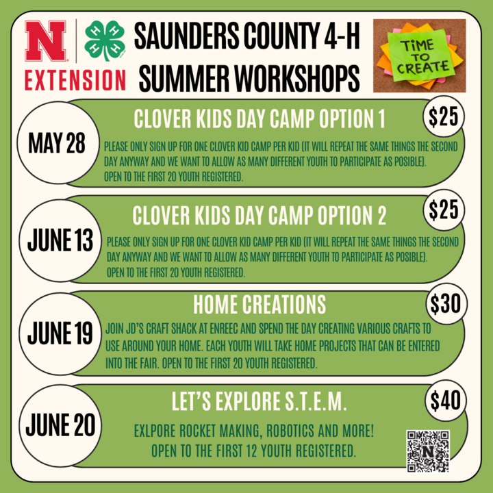 2025 SUMMER WORKSHOPS 1