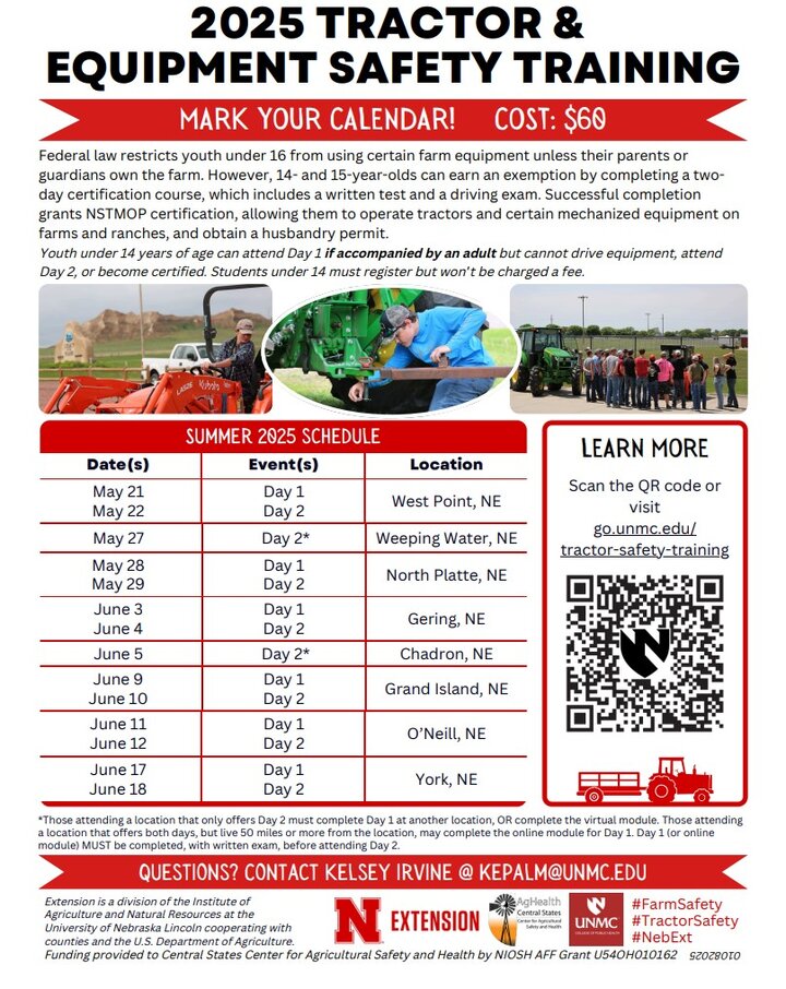 2025 Tractor & Equipment Safety Training