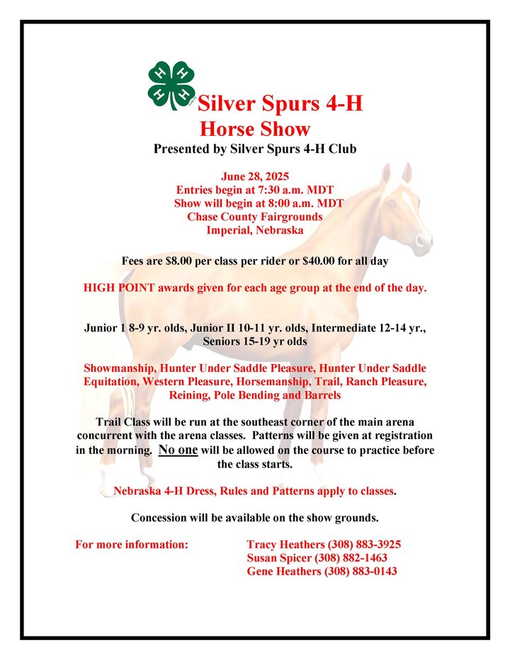 Silver Spurs 4-H Horse Show