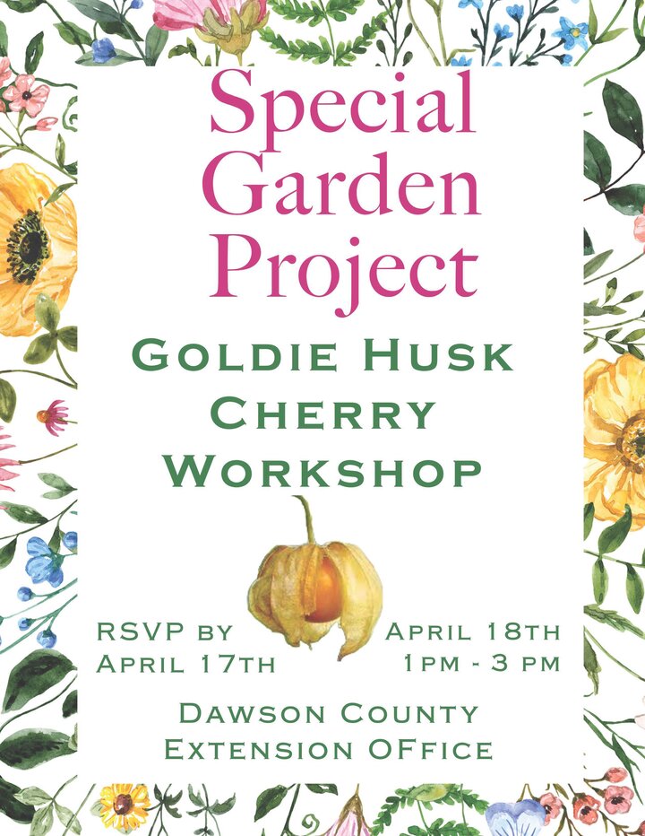 Dawson County Special Garden Workshop
