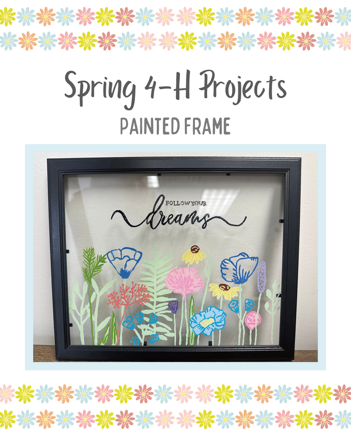Painted Frame directions page 1